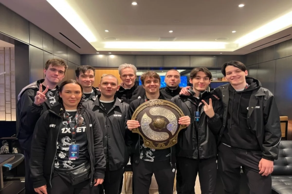 Российская команда Team Spirit стала чемпионом The International по Dota 2