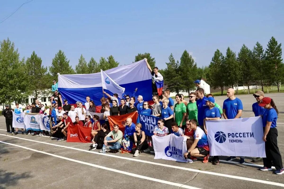 Сургутская молодёжь прошла этап велогонки в спартакиаде