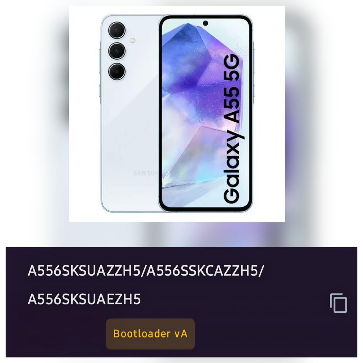Samsung Galaxy A55 готов получить One UI 9