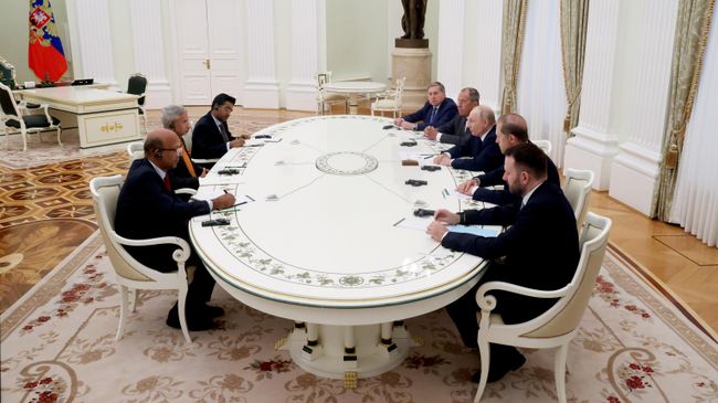 Путин отметил рост товарооборота России и Индии