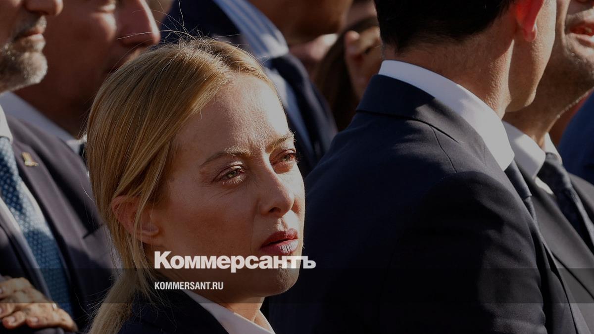 Премьер Италии Мелони выступила за продолжение переговоров по Украине