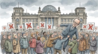 Опрошенные RT немцы высказались против политики Мерца на посту канцлера ФРГ