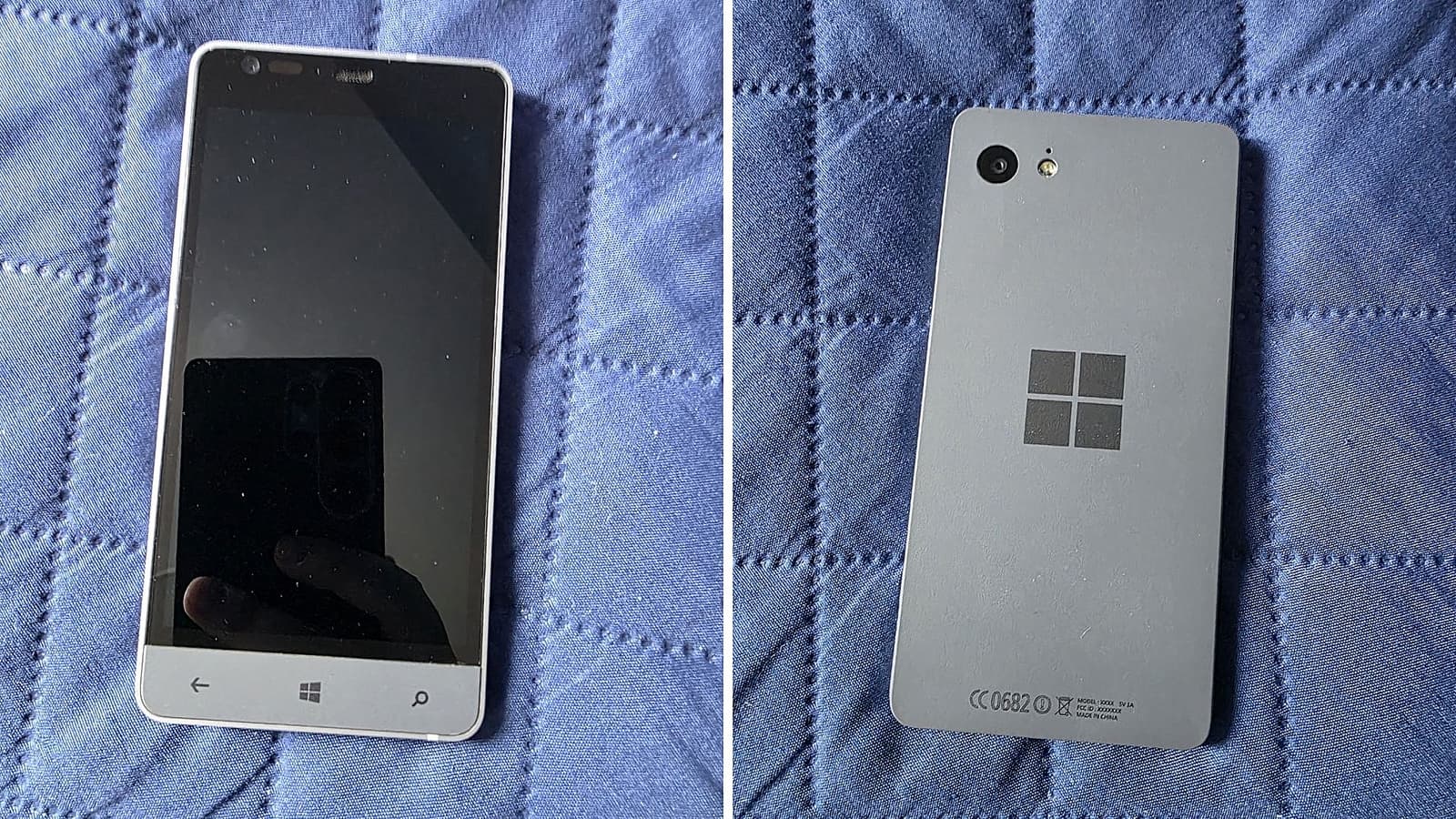 Таким должен был быть смартфон Microsoft ещё до покупки Nokia. В Сети появились фото прототипа Surface Phone на Windows Phone 8.1