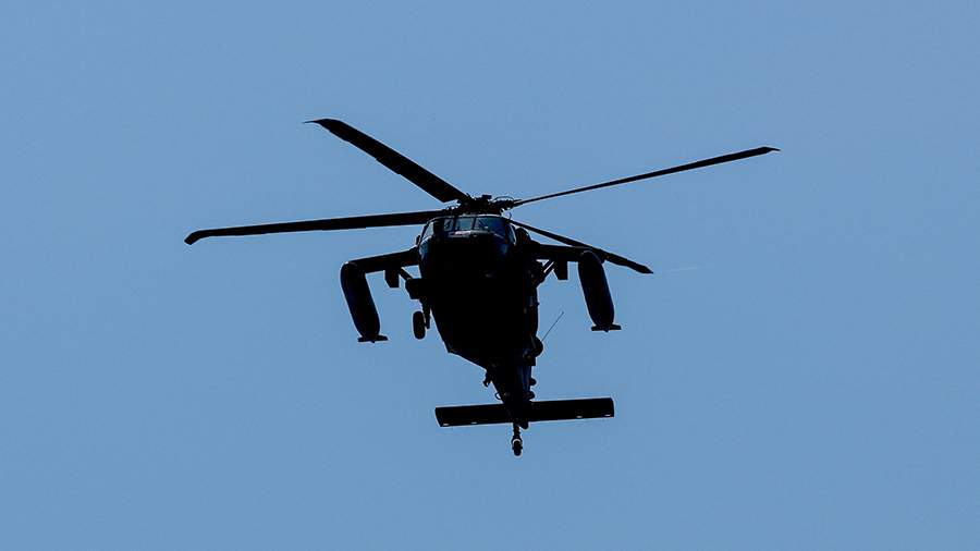 Военный вертолет США Black Hawk упал в Колорадо