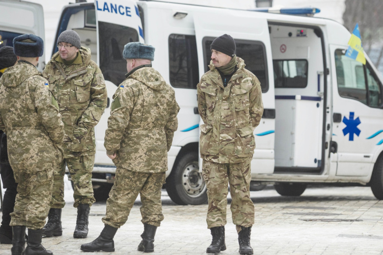 В Тернополе жители вышли на акцию протеста из-за конфликта с военкомами