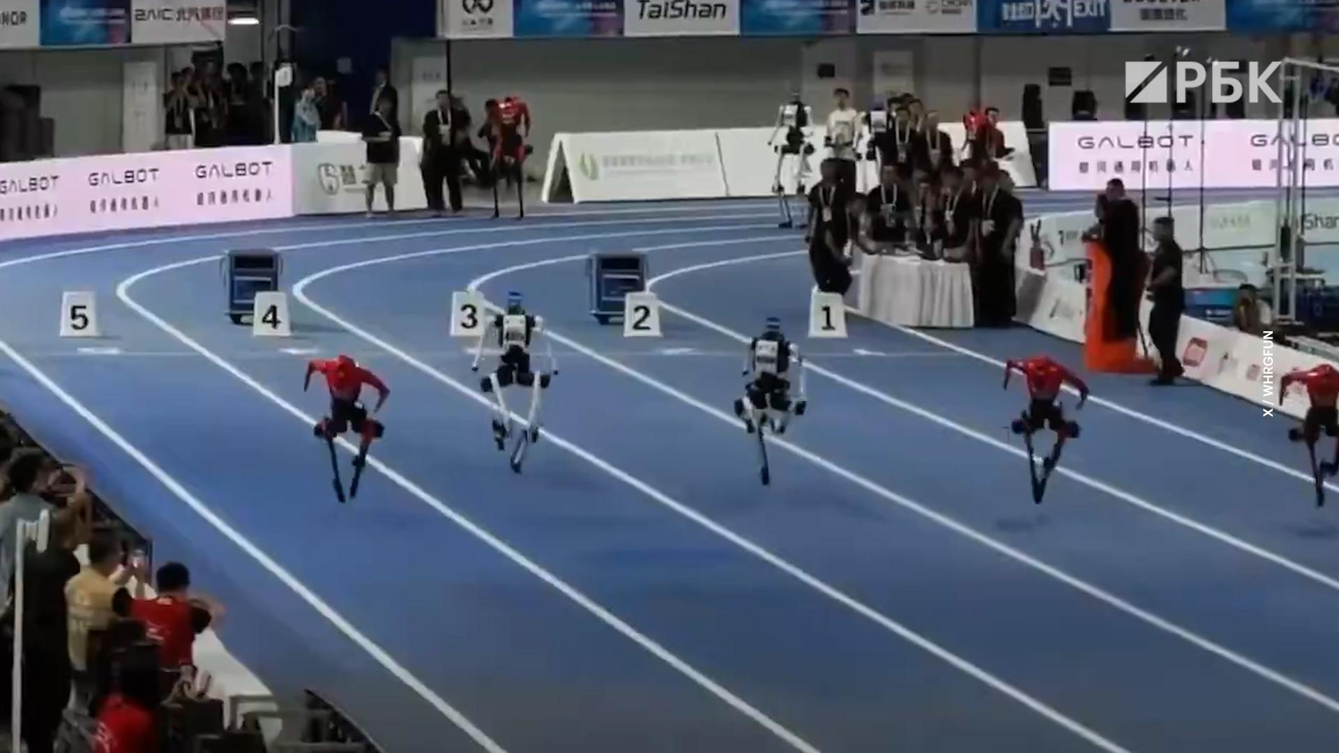 На Играх роботов почти на секунду превзошли рекорд Усэйна Болта. Видео