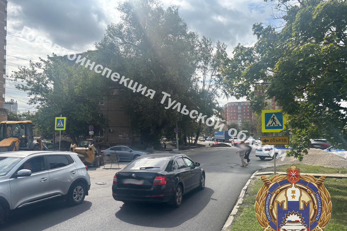 В Туле 77-летняя водитель не справилась с хэтчбэком и сбила пенсионерку