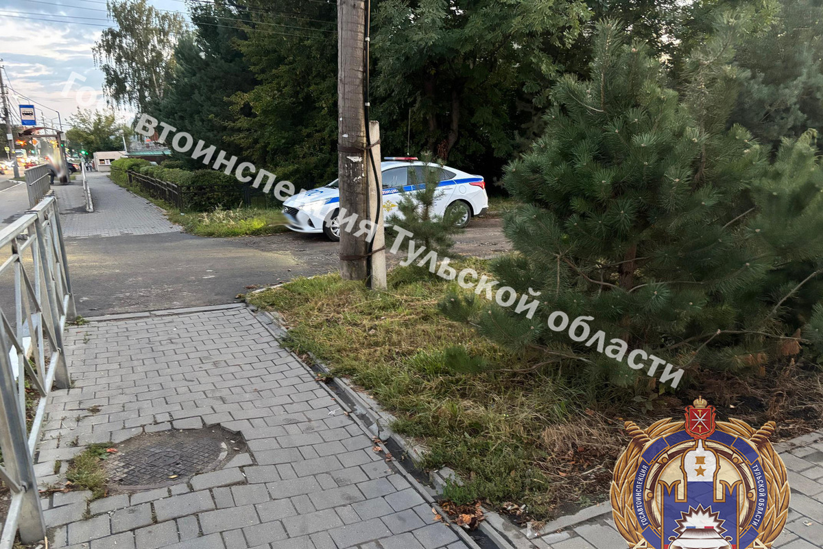 "Гонщика" на самокате госпитализировали после опрокидывания на Патронной в Туле