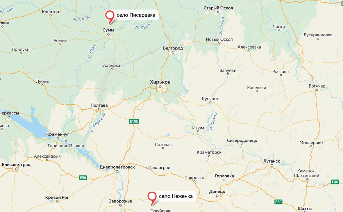 Российские военные заняли села в Запорожской и Сумской областях