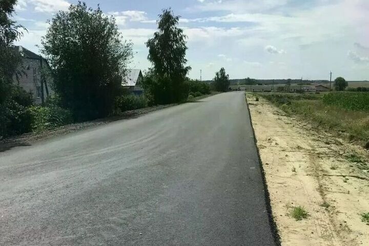 В Орловской области выполнили комплекс ключевых работ на участке дороги «Комаричи – Дмитровск» – Девятино