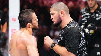 Хабиб будет секундантом Умара Нурмагомедова в главном бою UFC в Шанхае