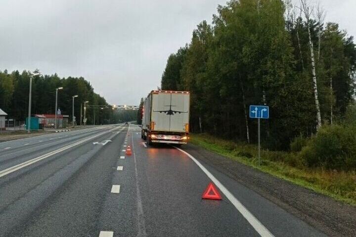 В Юрьянском районе нетрезвый водитель фуры спровоцировал ДТП
