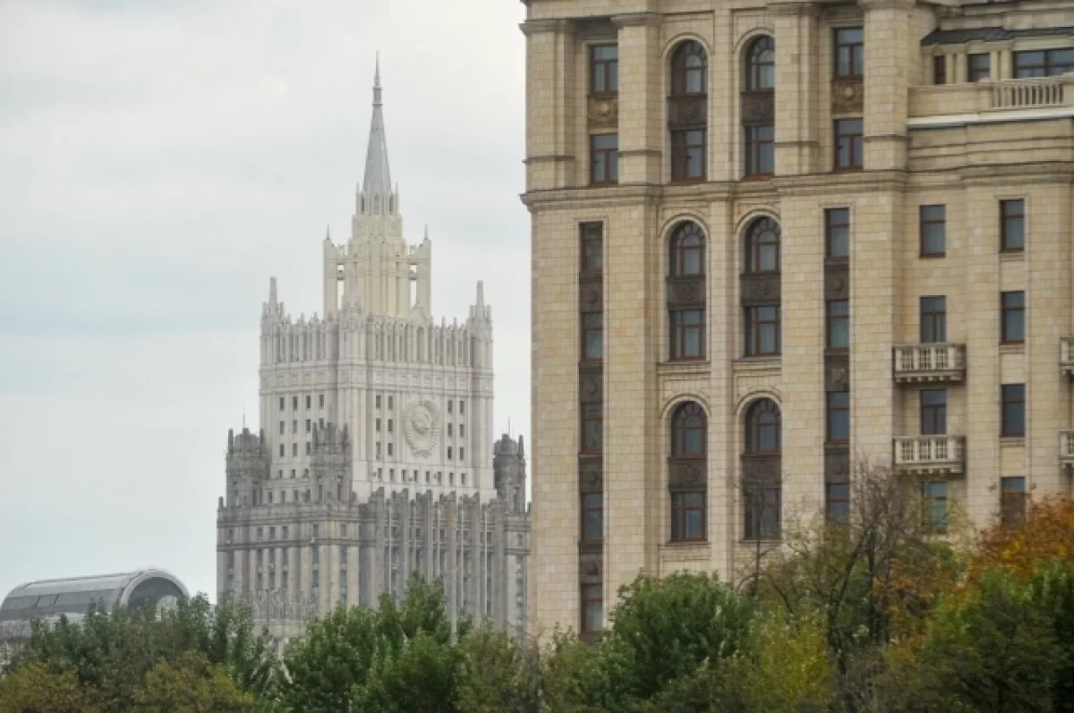 МИД: никаких предложений Киева о прекращении ударов в Черном море не было