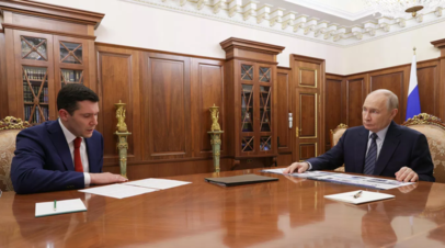 Путин заслушал доклад Алиханова о росте промышленности и инвестиций