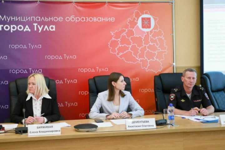 В Туле около школ обновили разметку на 296 "зебрах"