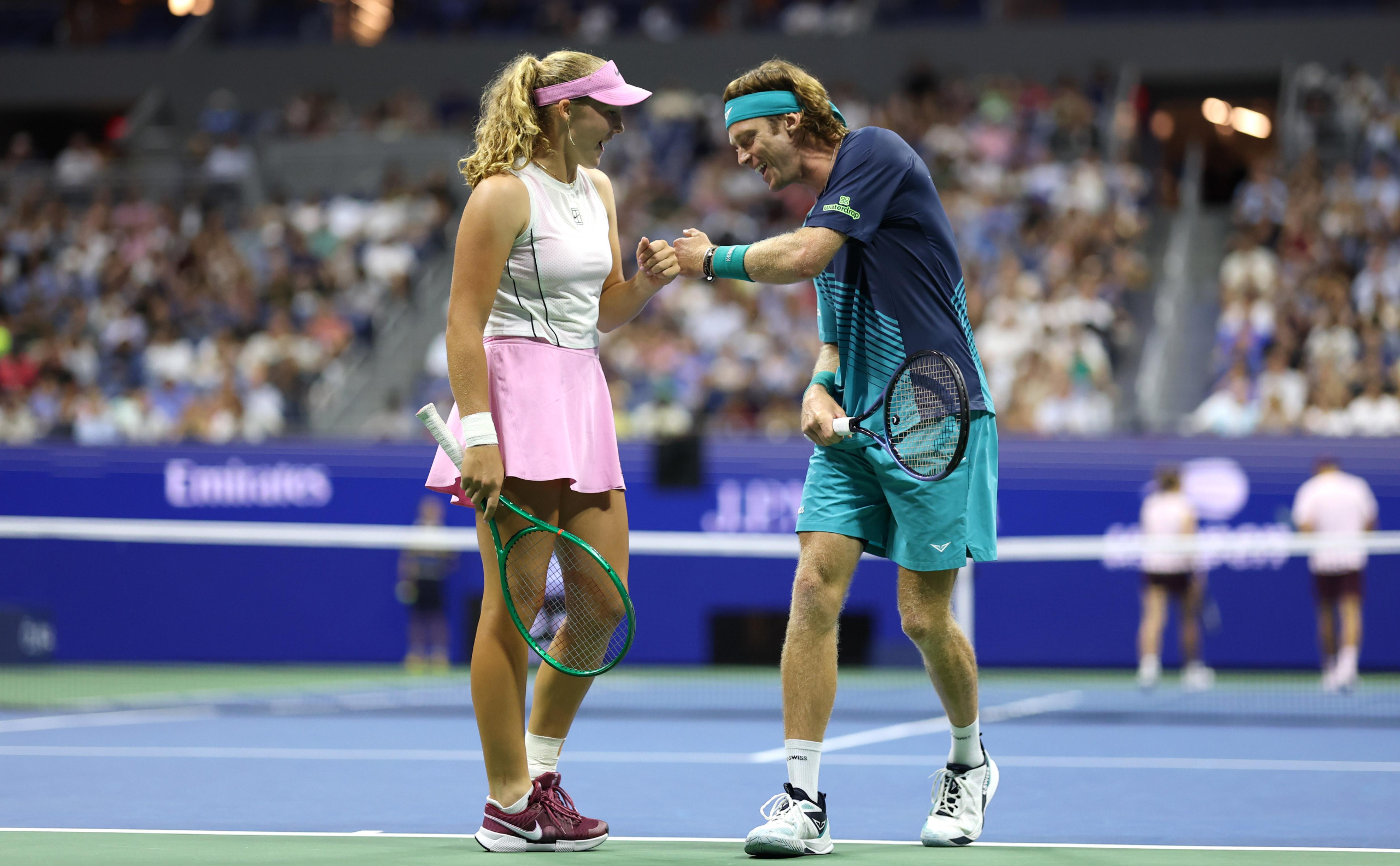 Мирра Андреева и Андрей Рублев не смогли выйти в финал микста на US Open