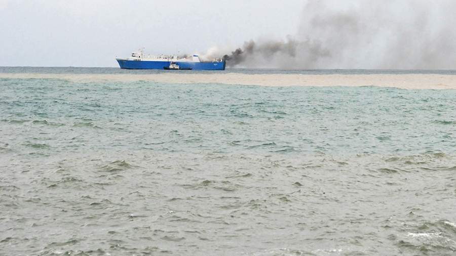 Турецкий грузовой паром Lider Bordo Mavi атакован ВСУ в Черном море
