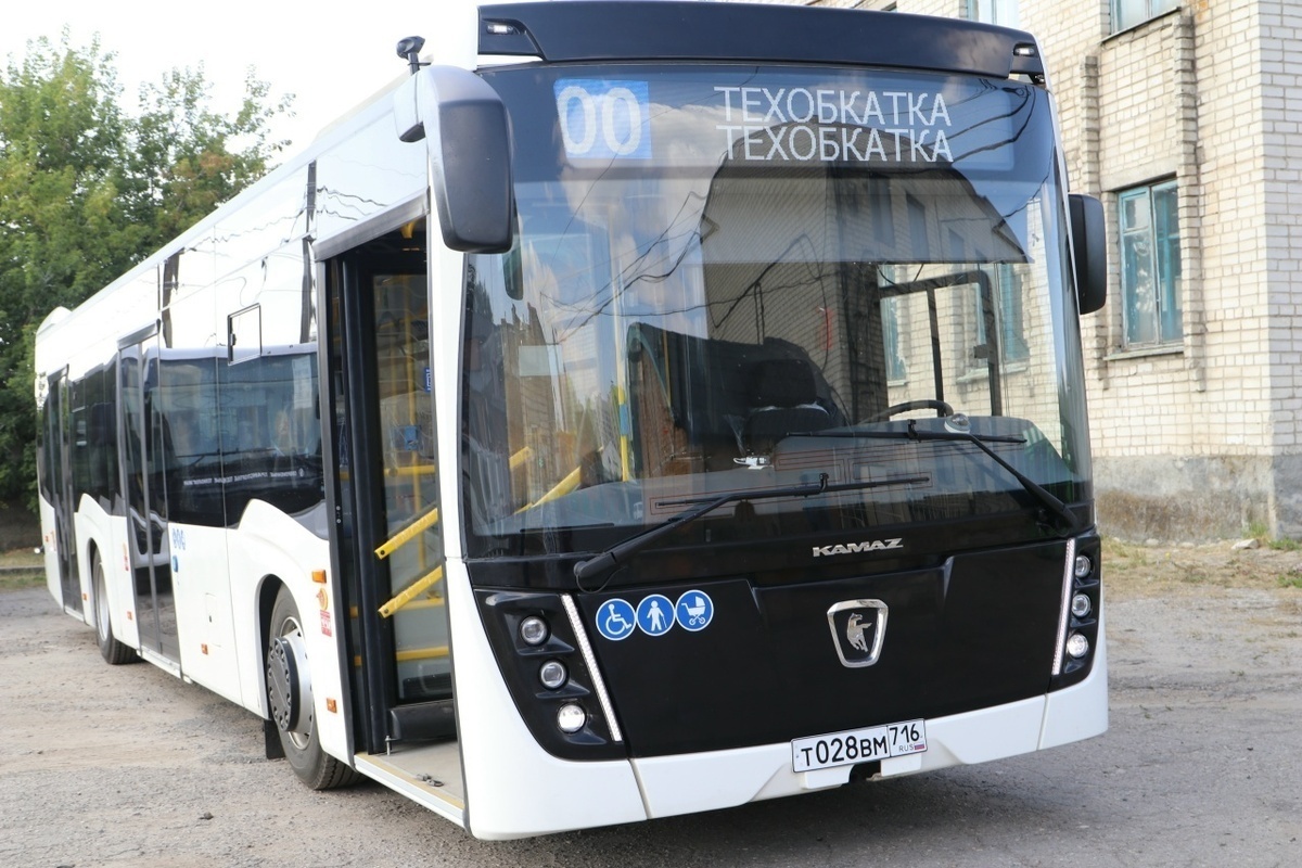 В Курске начинаются испытания нового 111-местного автобуса