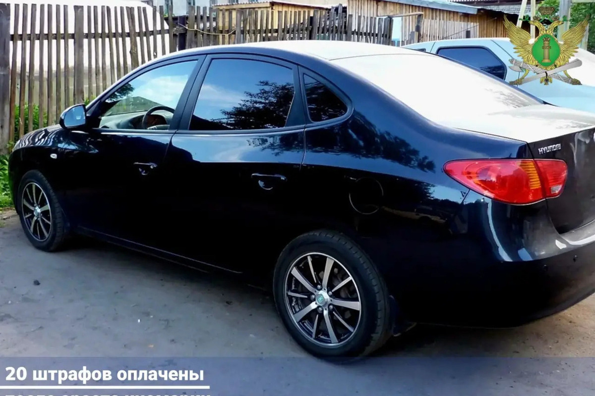 Арест Hyundai Elantra заставил тамбовского должника мгновенно раскошелиться