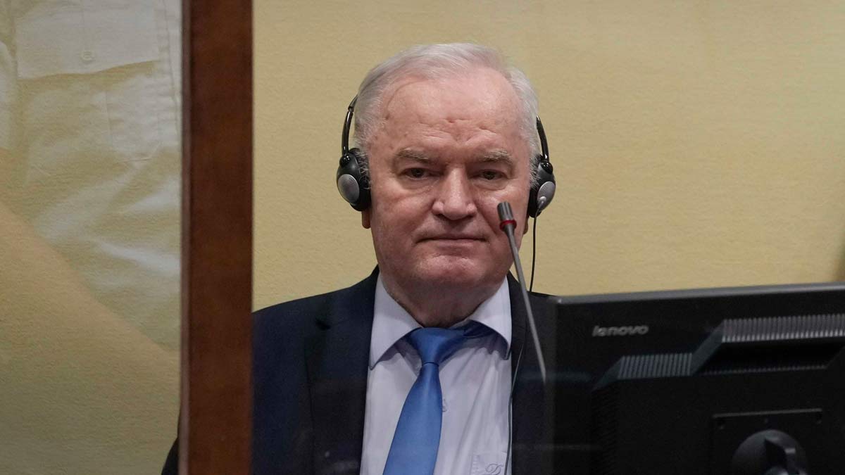 Скончался бывший командующий армией боснийских сербов Ратко Младич