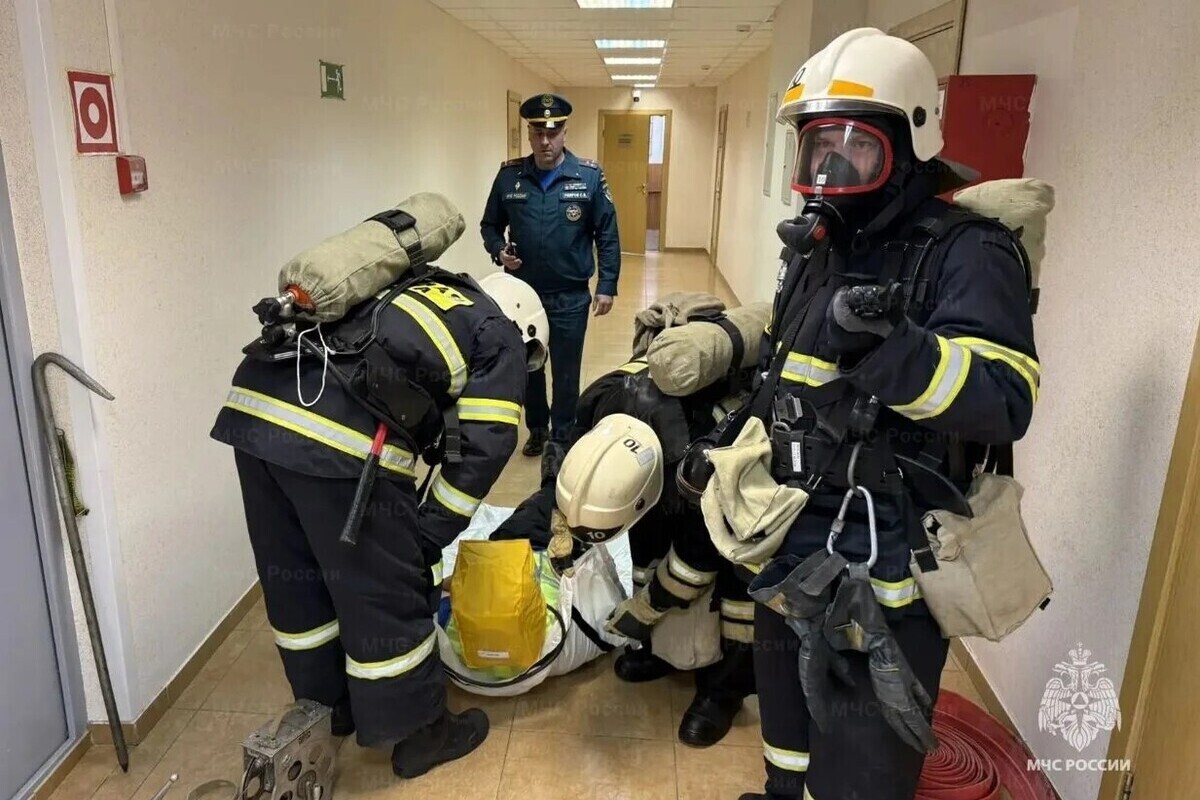 В школах Рязанской области прошли масштабные учения МЧС
