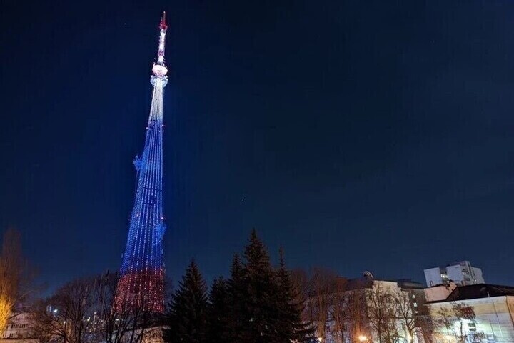 Воронежская телебашня засияет в честь Дня знаний