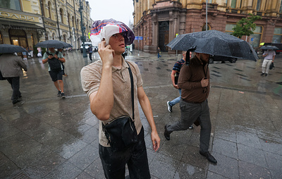 В Москве за сутки выпала треть месячной нормы осадков