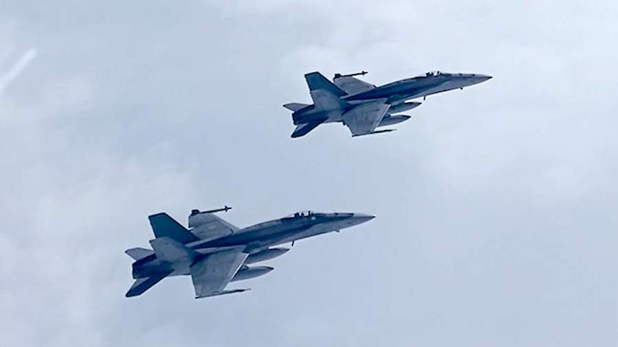В США сообщили о перехвате нарушившего ограничения самолета над Огайо