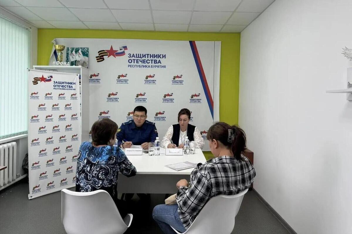 В Бурятии прокурор провел прием участников СВО и их семей