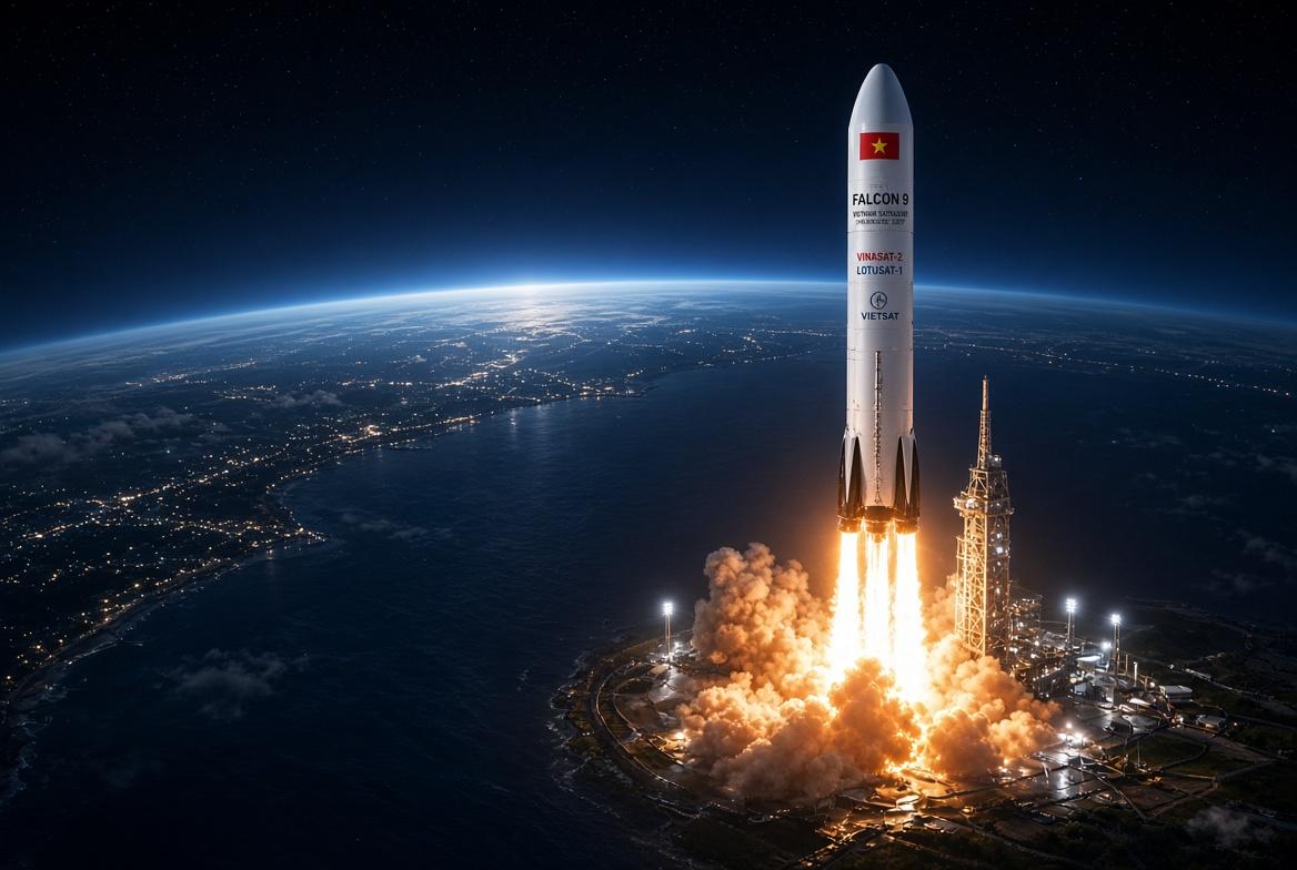 Вьетнам выходит в космос со SpaceX: первые спутники отправят на орбиту уже в 2027 году