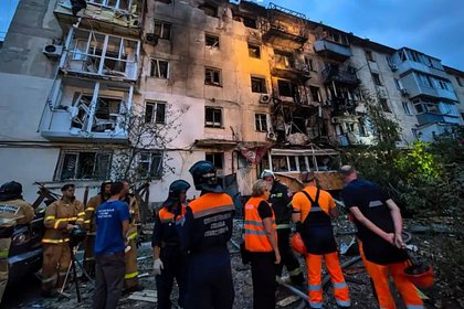 Появились кадры последствий удара ВСУ дронами со шрапнелью по Севастополю