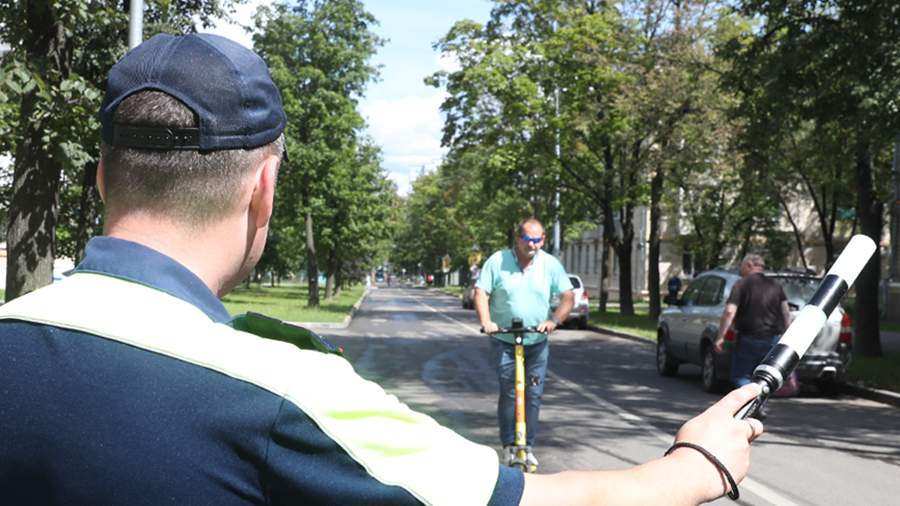 Госавтоинспекция Москвы проведет рейд на электросамокатчиков