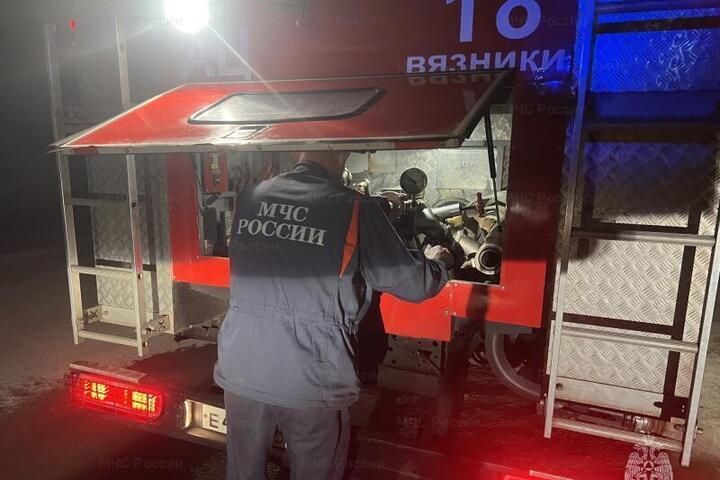 В Вязниках из горящей квартиры спасли двух человек