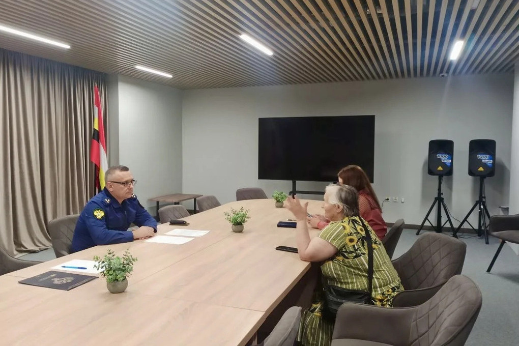 Курская прокуратура проконсультировала участников СВО в фонде «Защитники Отечества»