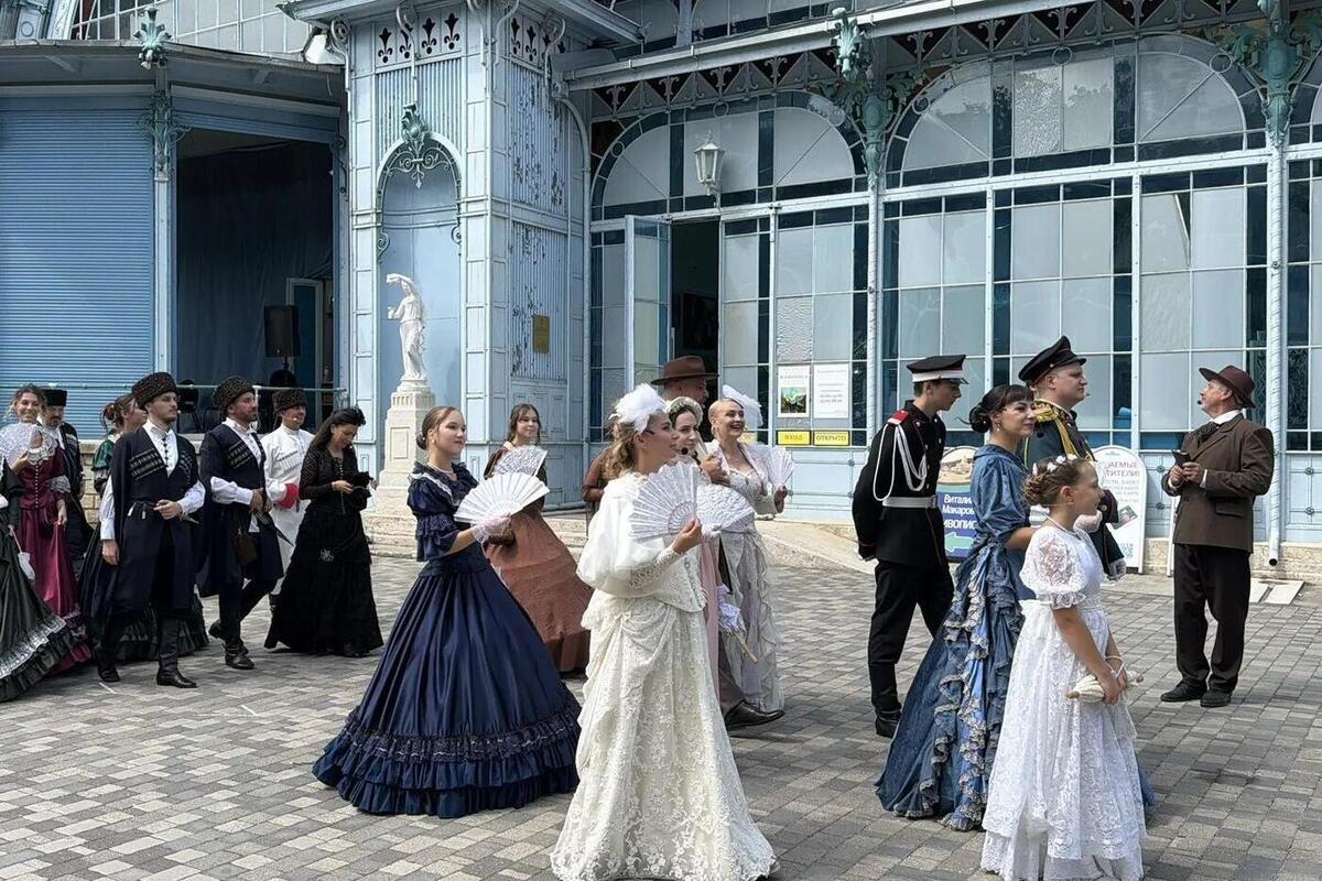 В Железноводске стартовала историческая реконструкция «В плену любви»