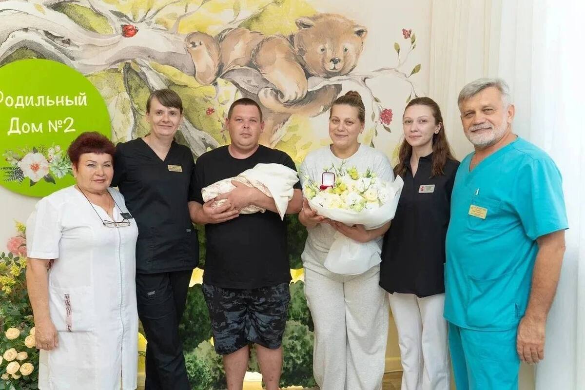В Симферопольском роддоме №2 родился двухтысячный малыш