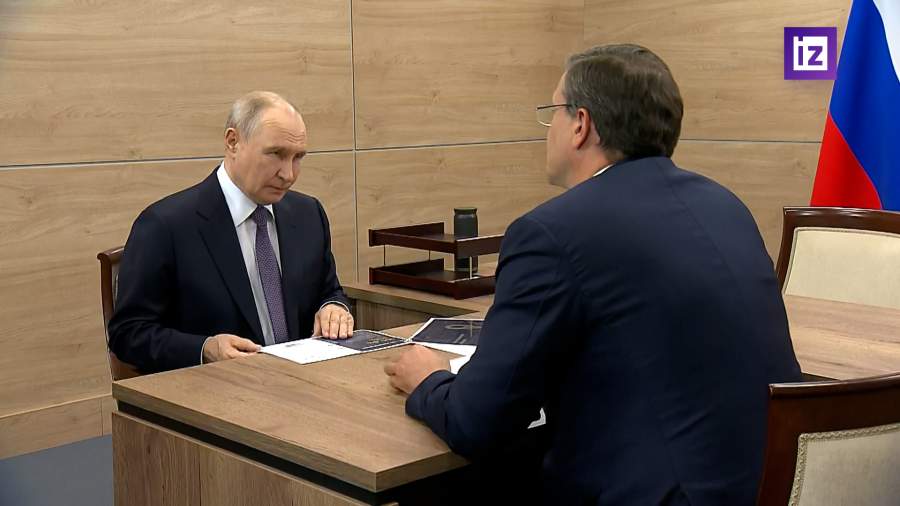 Путин встретился с губернатором Нижегородской области