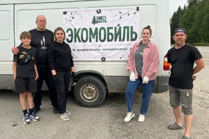Экомобиль в Костомукше: как волонтеры приучают город к сортировке отходов
