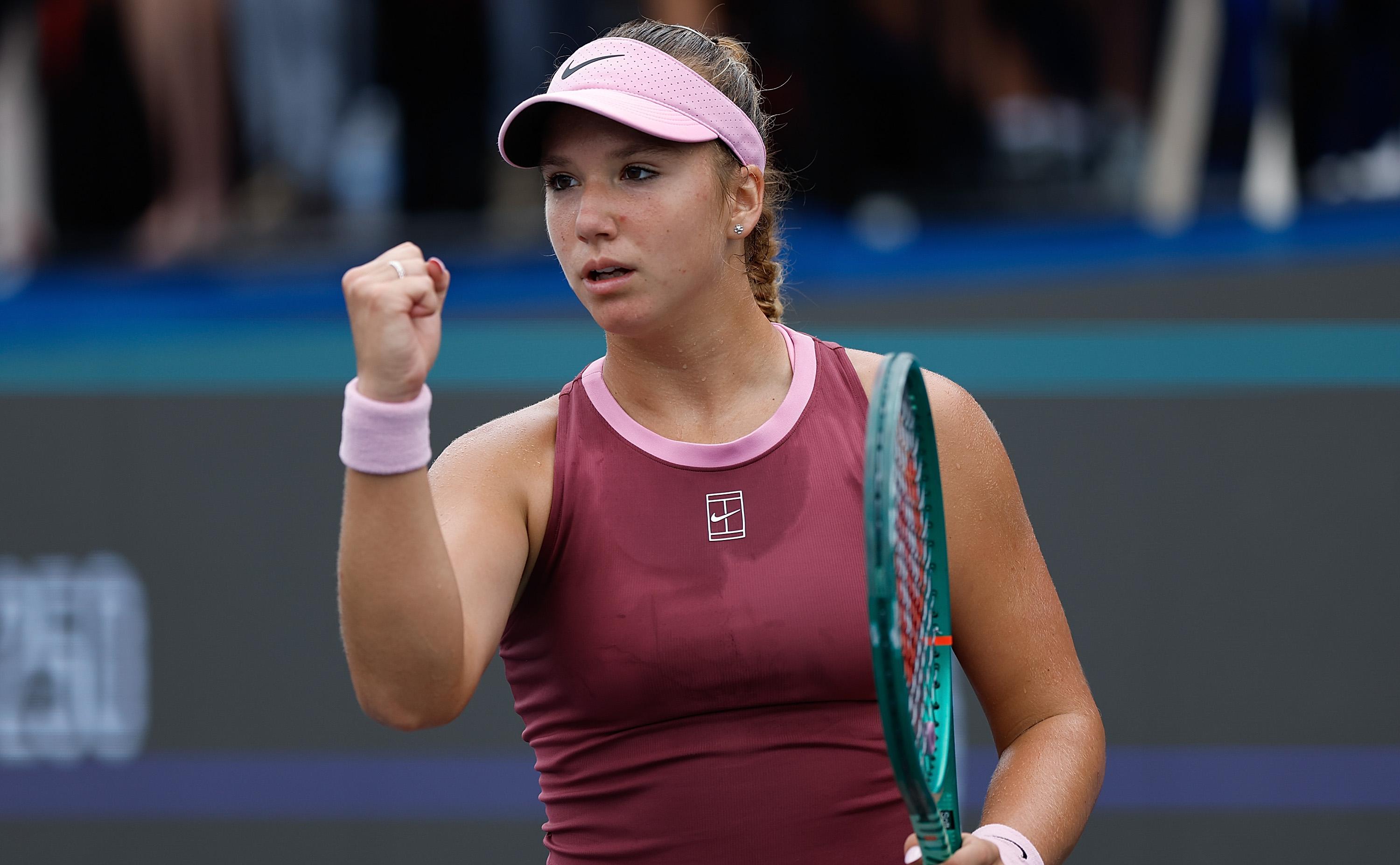 16-летняя россиянка впервые вышла в основную сетку US Open