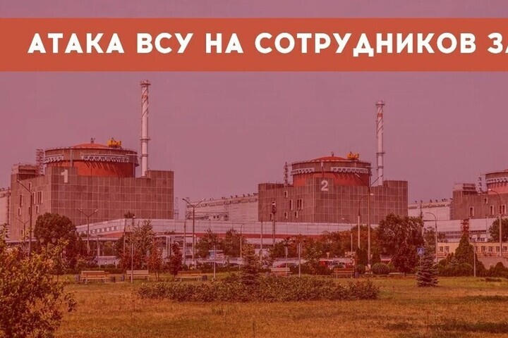 В Запорожской области при атаке дрона на сотрудников ЗАЭС пострадали три человека