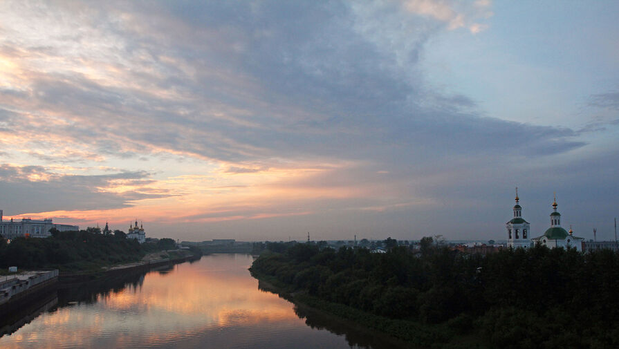 Уровень воды в реке Тура в Тюмени продолжает снижаться