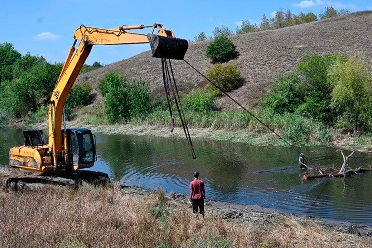 В ДНР стартуют работы по расчистке рек для улучшения водоснабжения