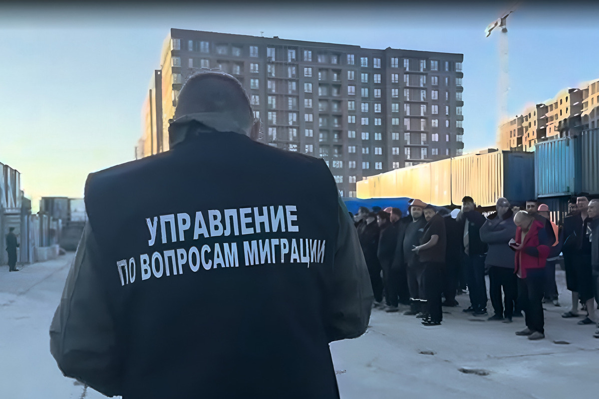 В Ленобласти во время рейда на стройке поймали 32 незаконных мигранта