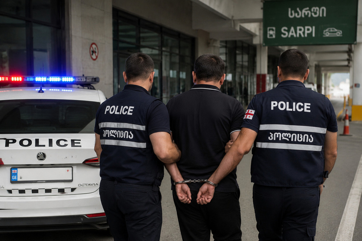 Разыскиваемого Интерполом мужчину поймали прямо на границе Грузии