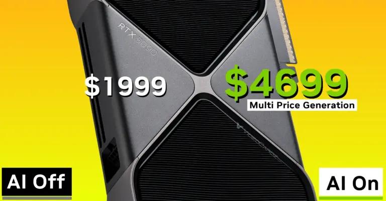 «GeForce RTX 5090 за $2000» на самом деле стоит уже $4700 — Nvidia продолжает хранить молчание