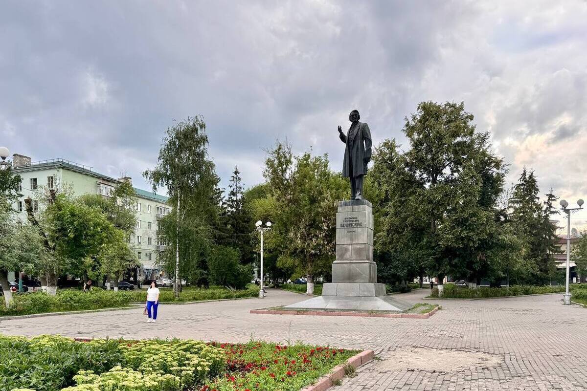 В Пензе завершили благоустройство сквера Белинского