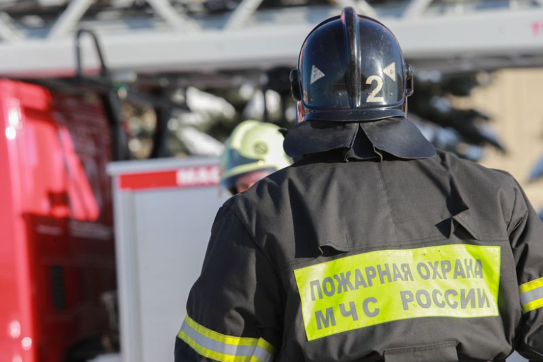 Появились кадры горящего пентхауса в ЖК с квартирами за 90 млн рублей