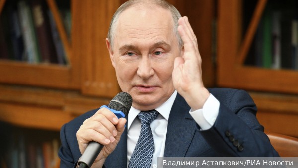 Путин: Творческие люди живут дольше