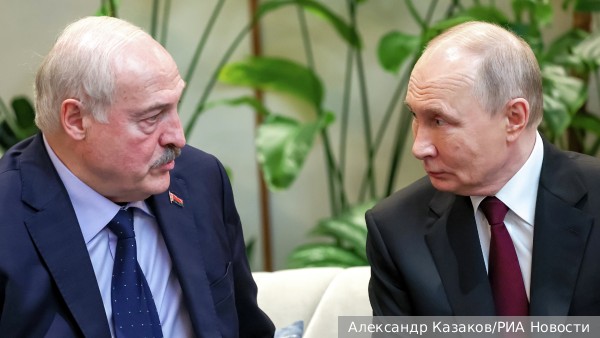 Путин встретился с Лукашенко в подмосковном Ново-Огарево