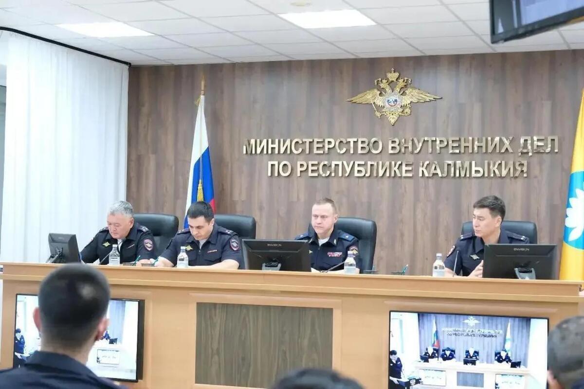 Полиция Калмыкии отчиталась о мерах безопасности к 1 сентября и выборам